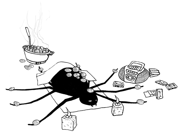 Gravity & Its Friends promo illustration